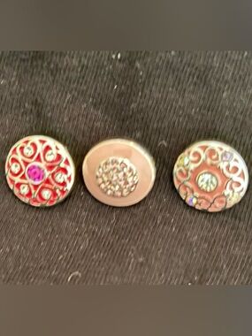 Pink Crystal Accent Original Dots-Style Dots